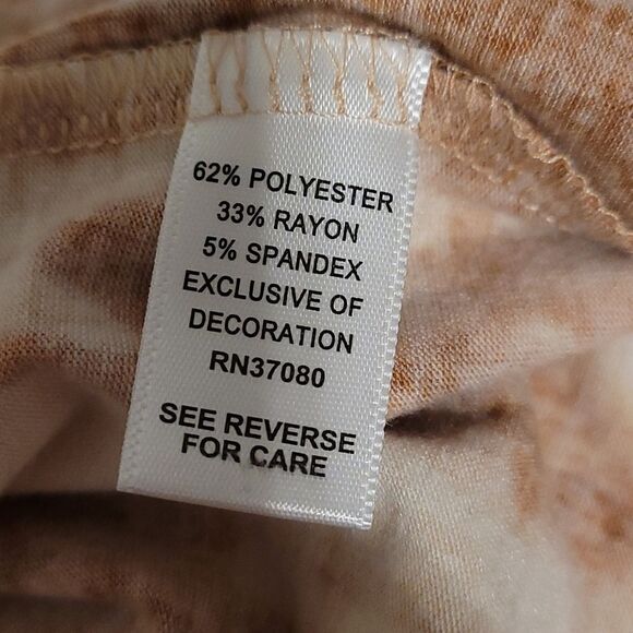 Cato open face long tie dye cardigan - Picture 6 of 7